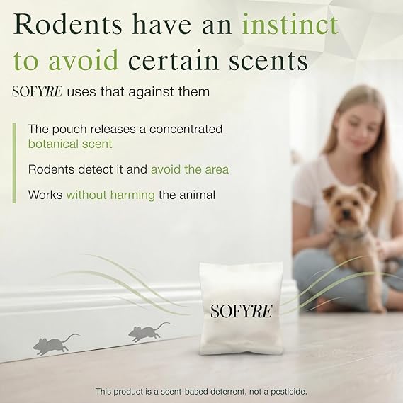 Rodent Repellent Pouches pack of 1 (12 pouch) – Iqsin