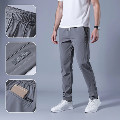 Combo Dark grey & Black Men's NS Lycra Track Pants ( pack of 2)