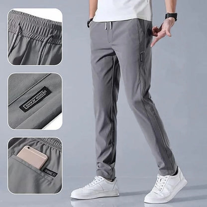 Combo Dark grey & Black Men's NS Lycra Track Pants ( pack of 2)